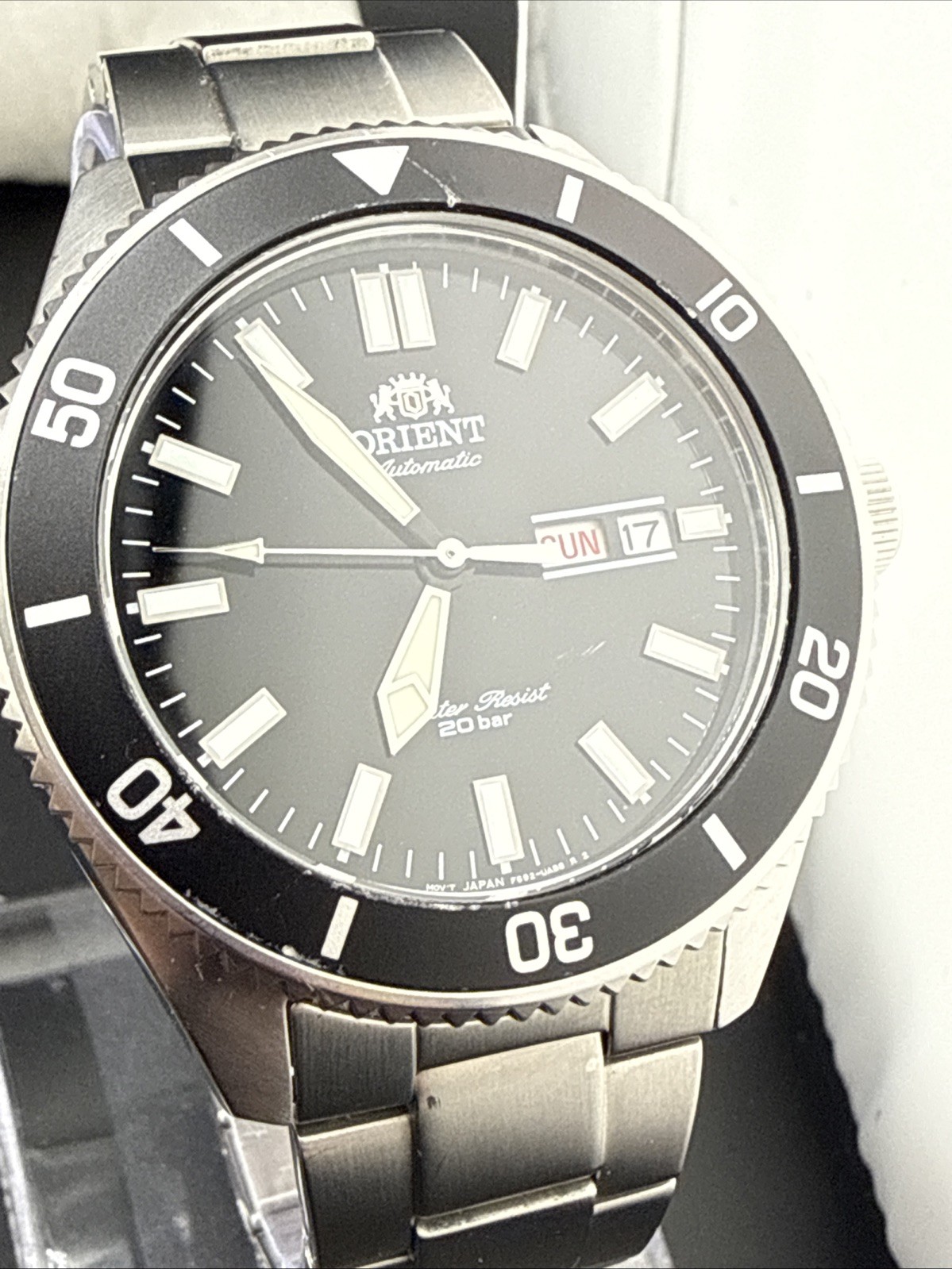 Orient Men’s Kanno Blue Dial Diver Automatic Watch 200m