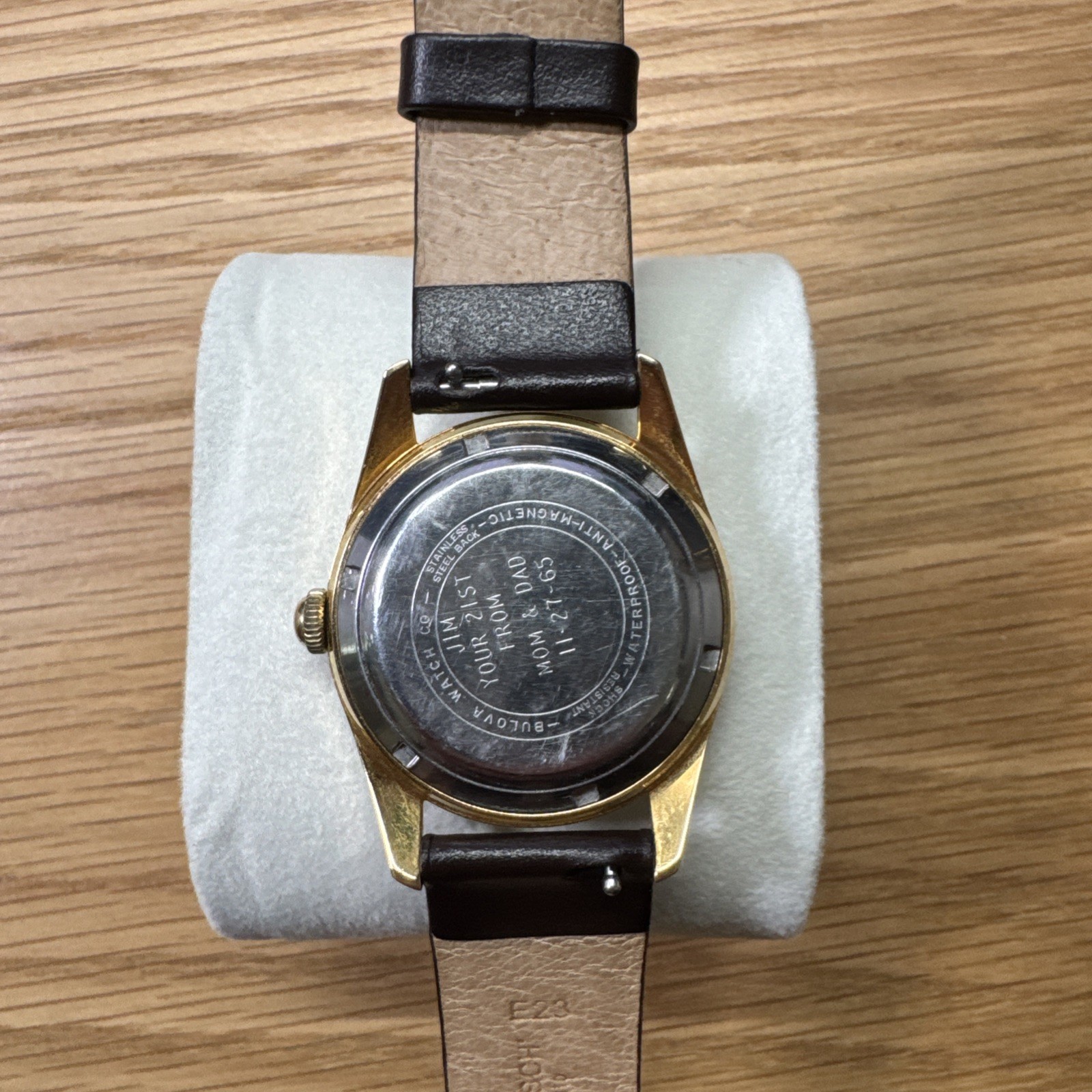 Vintage BULOVA 30J Automatic Men’s Watch – 10BZAC (USA-made movement) – Running