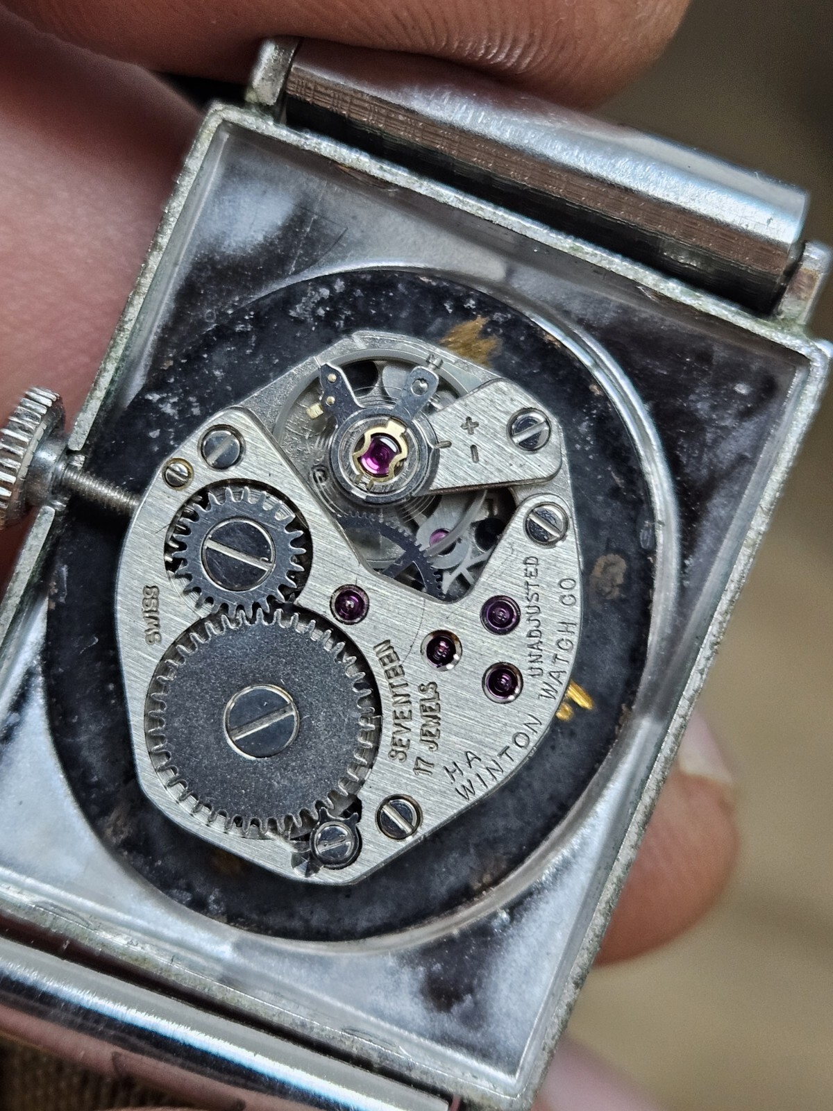 Vintage NICOLET 17 Jewel Watch Meyer Jewelry VIP Lifetime Swiss Mechanical Wind