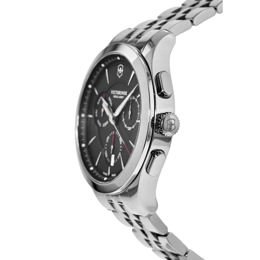 New Victorinox Swiss Army Alliance Chronograph Black Dial Men’s Watch 241745.1