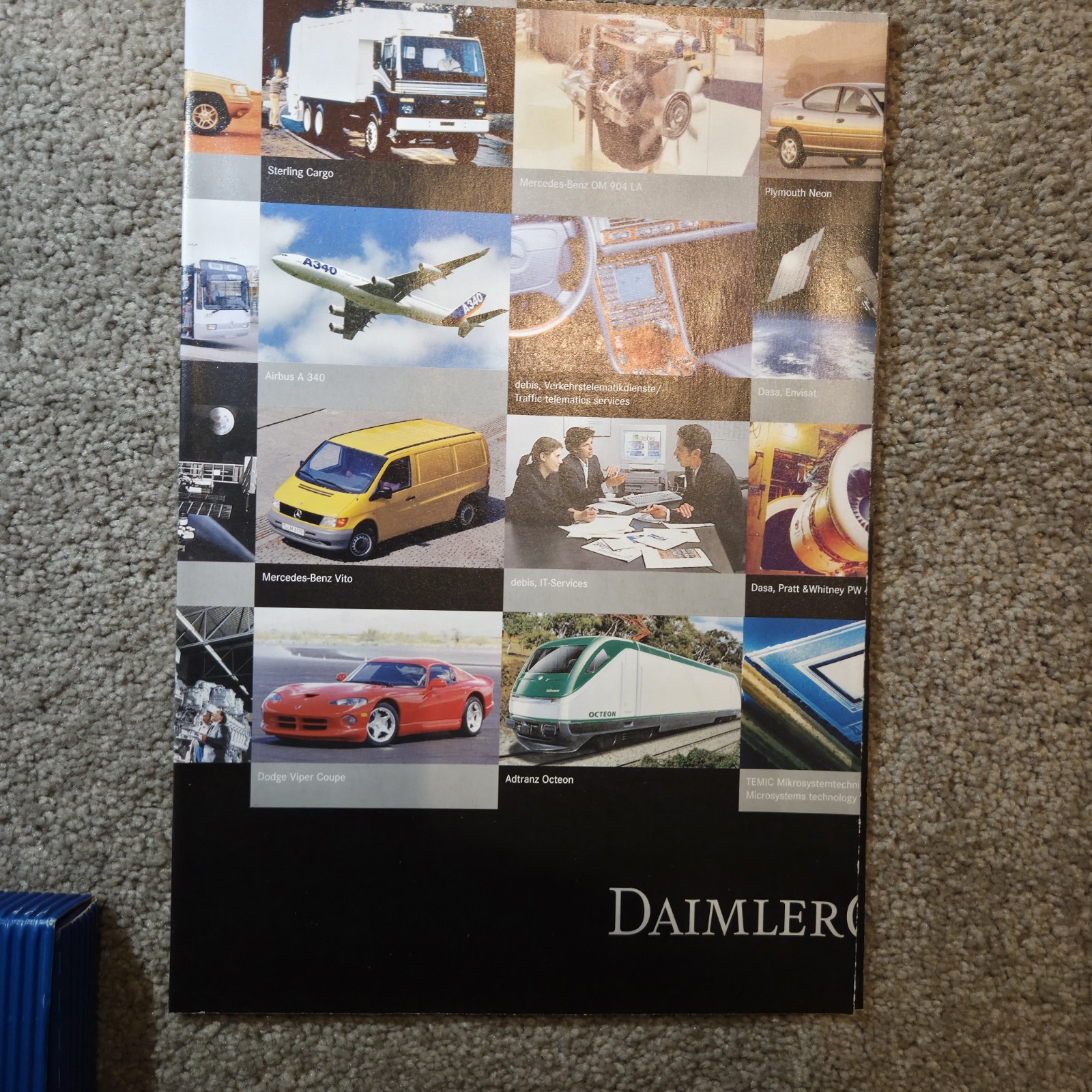 1998 DaimlerChrysler Swatch Watch Day One Employee Gift Set GZ157 NOS Unopened