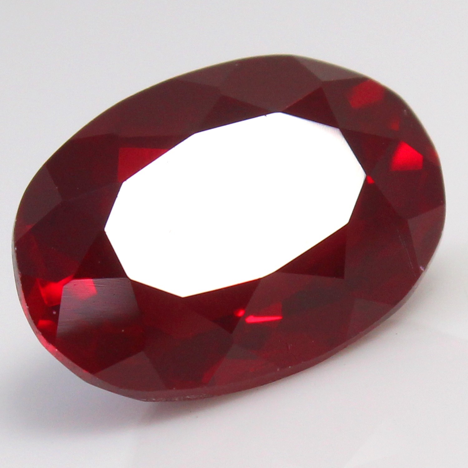 Natural 8.70 Ct Certified Myanmar Deep Red Ruby 13×10 MM Oval Unheated Gemstone