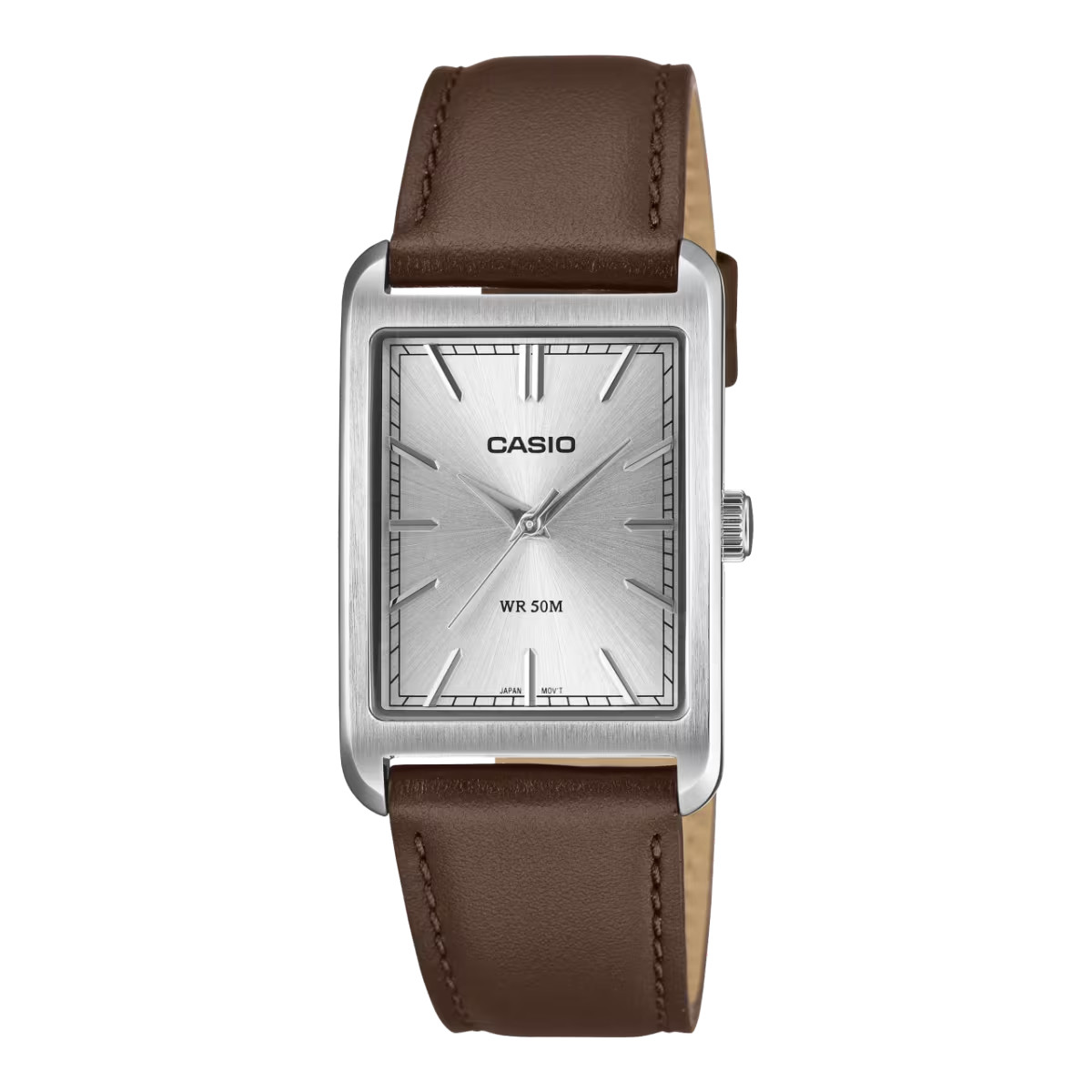 Casio Vintage MTP-B215L-7AVDF Silver Dial 39.7 mm Analog New Men’s Watch
