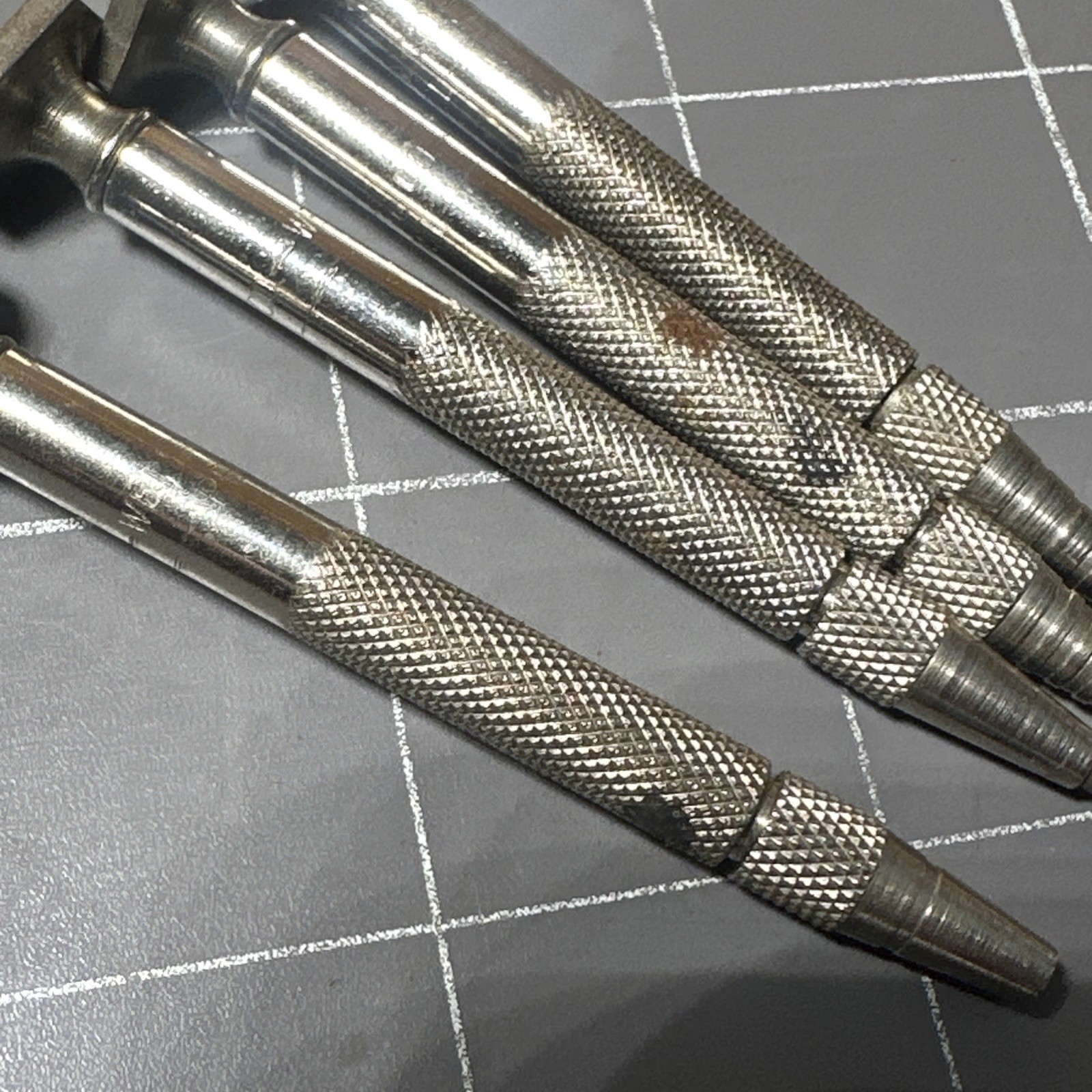 Welsh Mfg. US Navy Jewelers Screw Drivers Set of 4