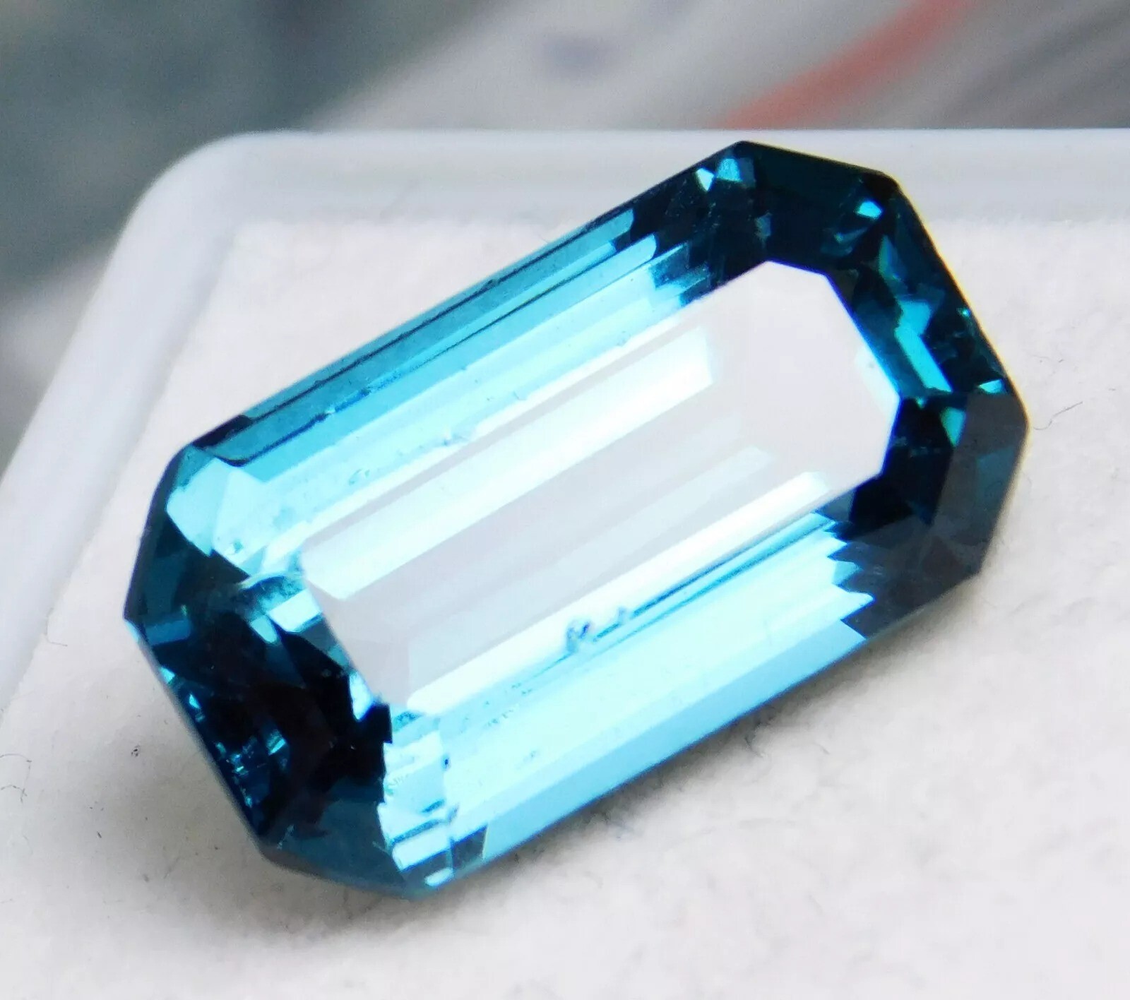 Blue Indicolite Tourmaline EGL CERTIFIED 7-10 Ct Natural Afghani Loose Gemstone