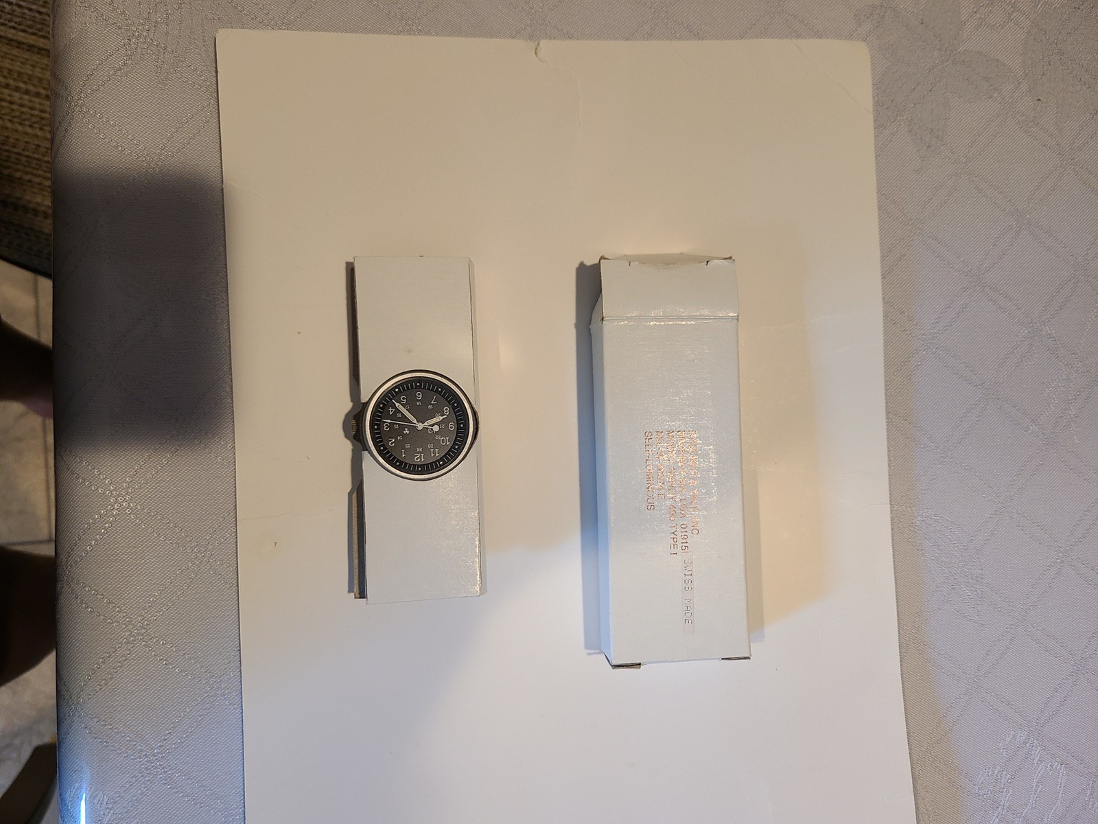 Stocker & Yale Sandy 490 Swiss Military Manual Wind Watch