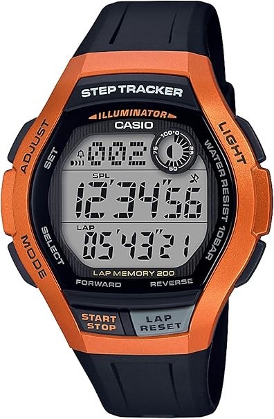 Casio WS-2000H-4AJH Collection Wrist Watch Men’s Black Blister Pack LED Light