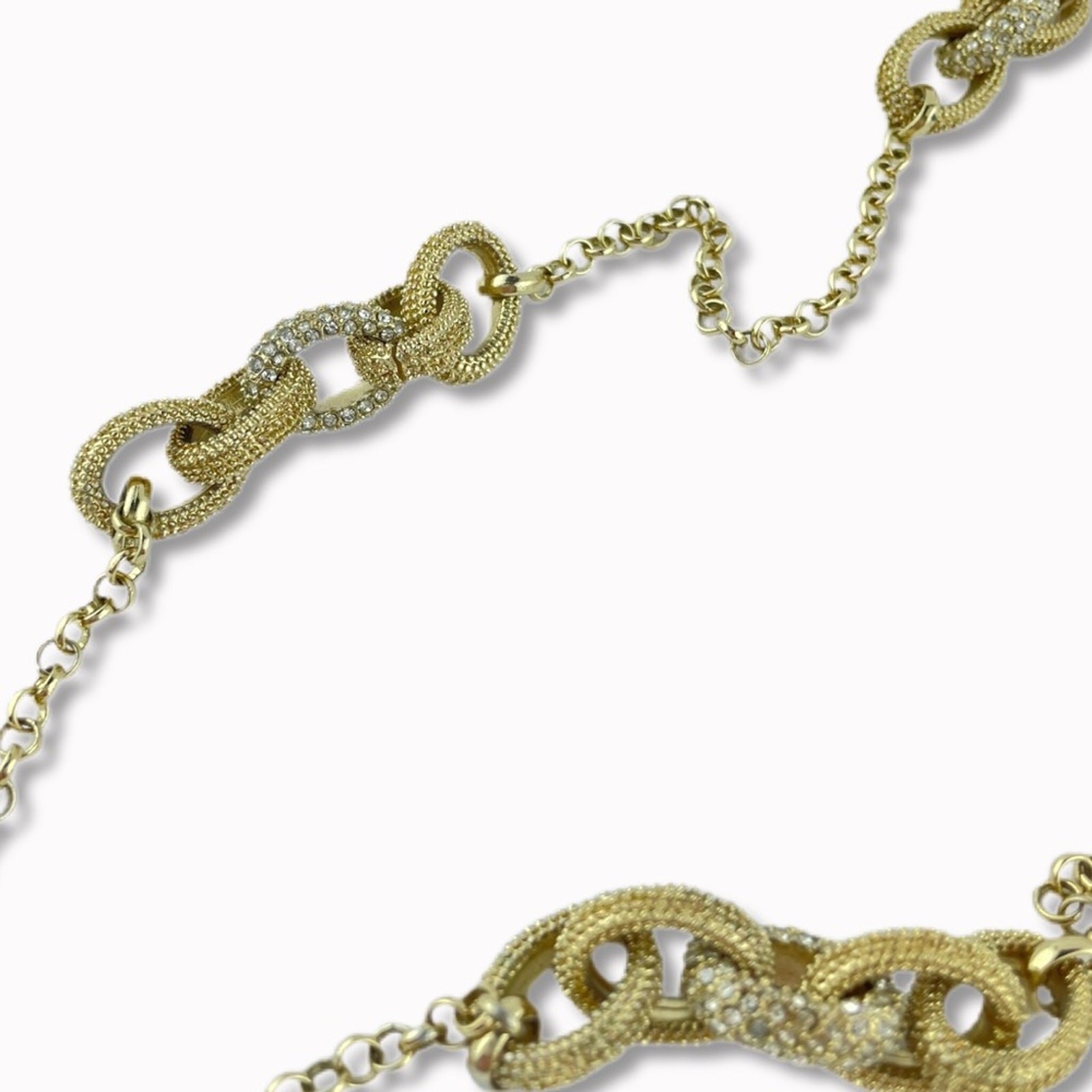Banana Republic Pave Link Layering Necklace