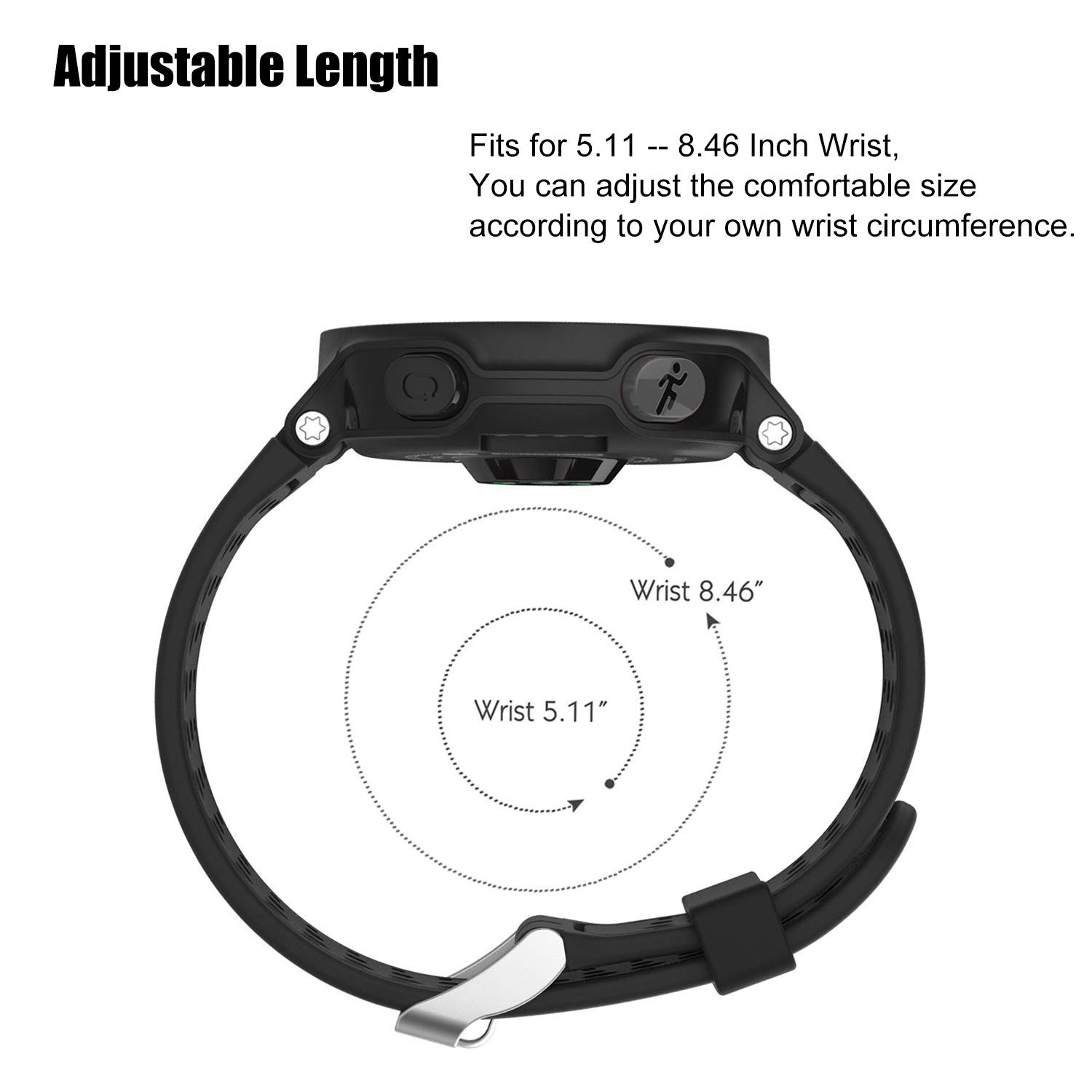 For Garmin Approach S20 S5 S6 Watch Bands Replacement Colorful Strap Wristband A
