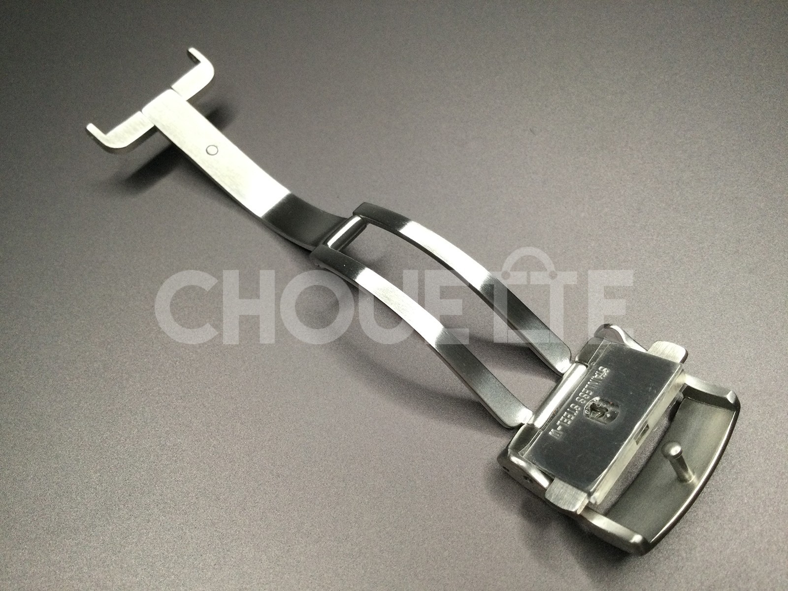 OEM Seiko 18MM Deployment SS Folding Buckle Clasp B23S51SA00W (Brushed Finish)