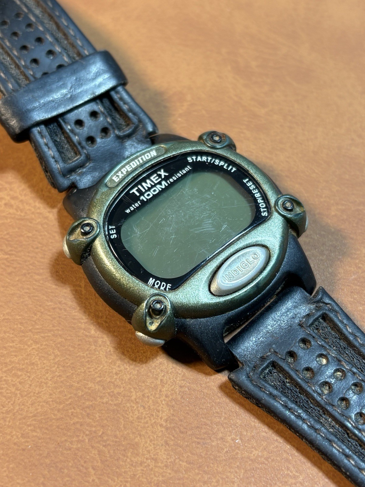 Vintage Timex Expedition Digital Men 866 Watch,WR100M,Untested,For Parts/Repair
