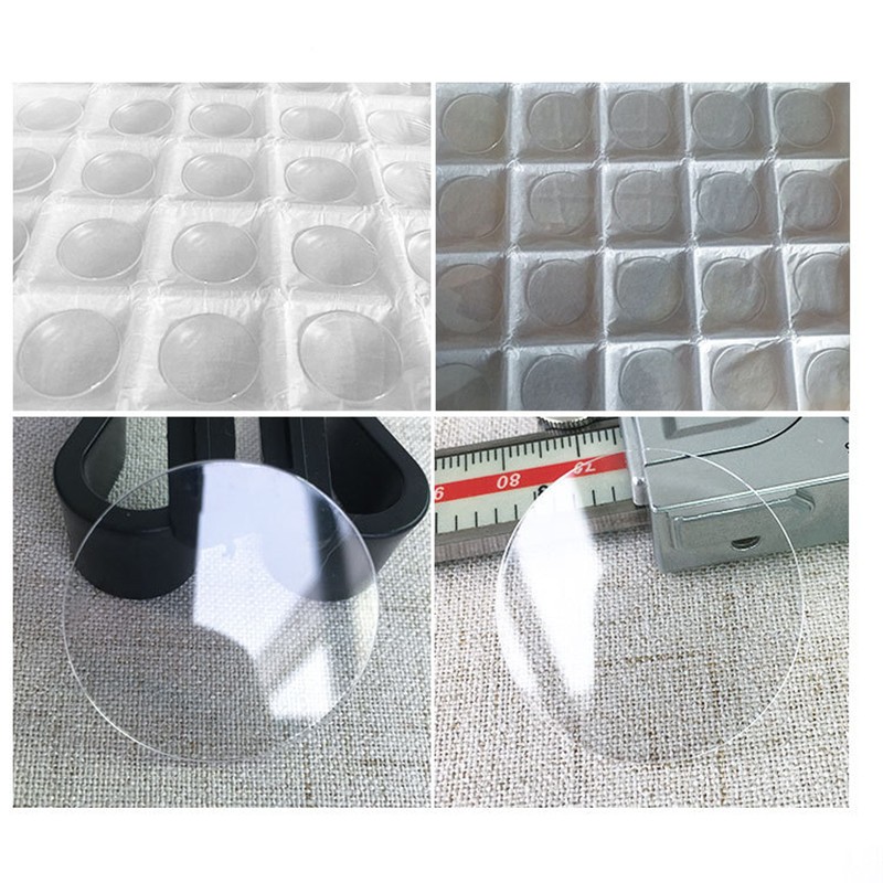 2.0mm 2.5mm 3.0mm Thick Flat Sapphire Round Watch Glass Crystal 20mm-42.5mm