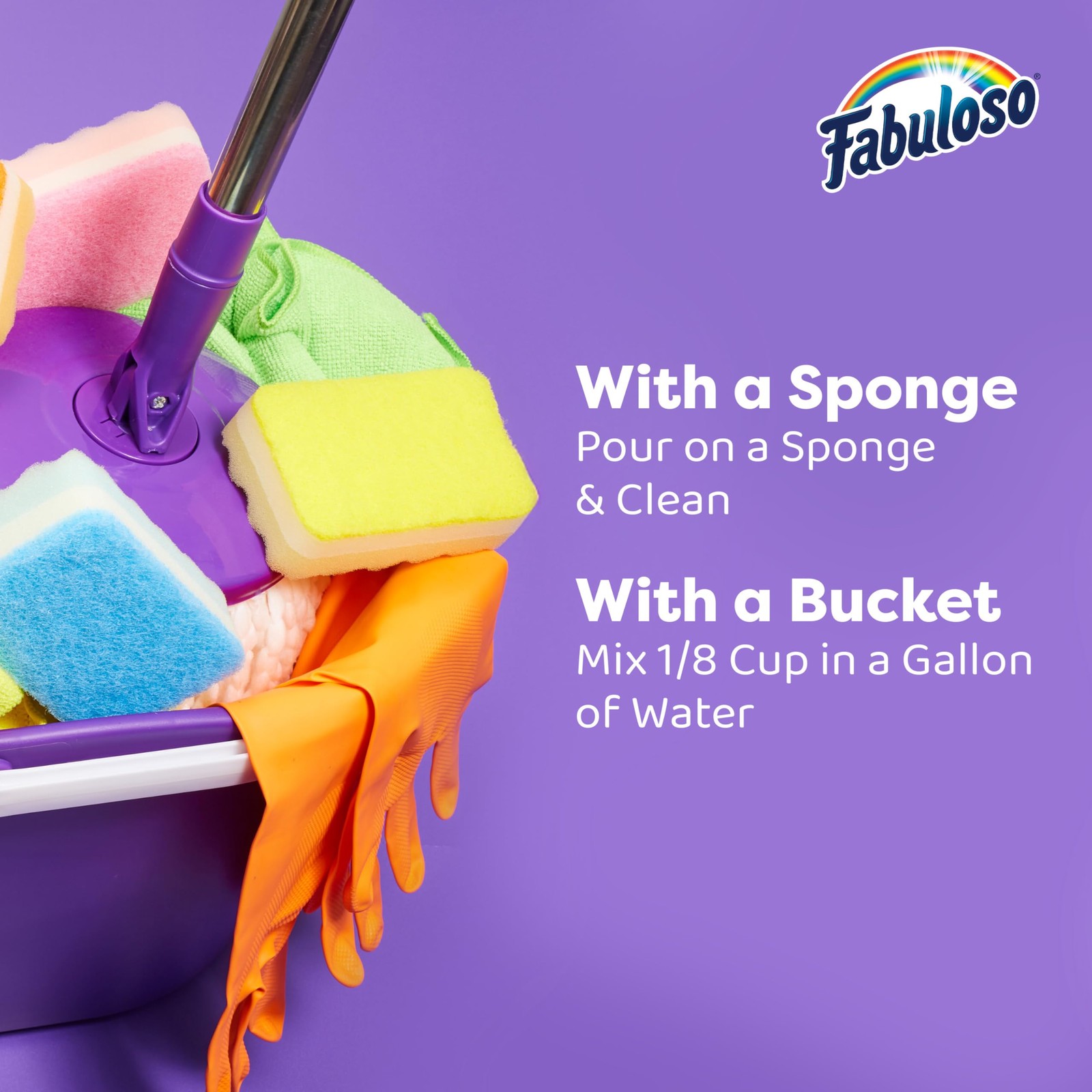 Fabuloso Multi-Purpose Cleaner, 2X Concentrated Formula, 56 Fl Oz (Pack of 1)