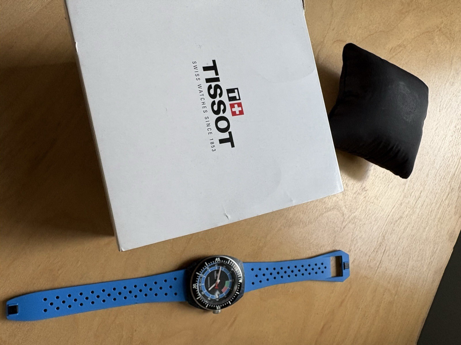 Tissot Men’s Sideral S Powermatic 80 Automatic Watch Blue T145.407.97.05701