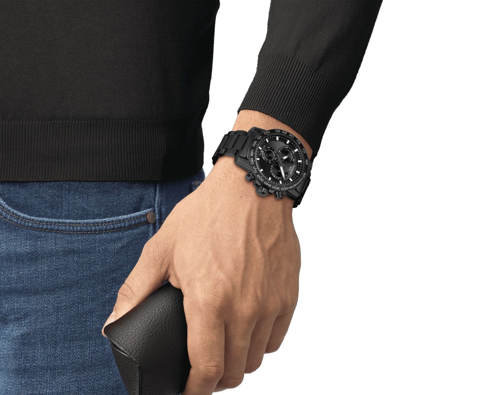 Tissot T-Sport Chronograph Quartz Black Dial Men Watch T125.617.33.051.00