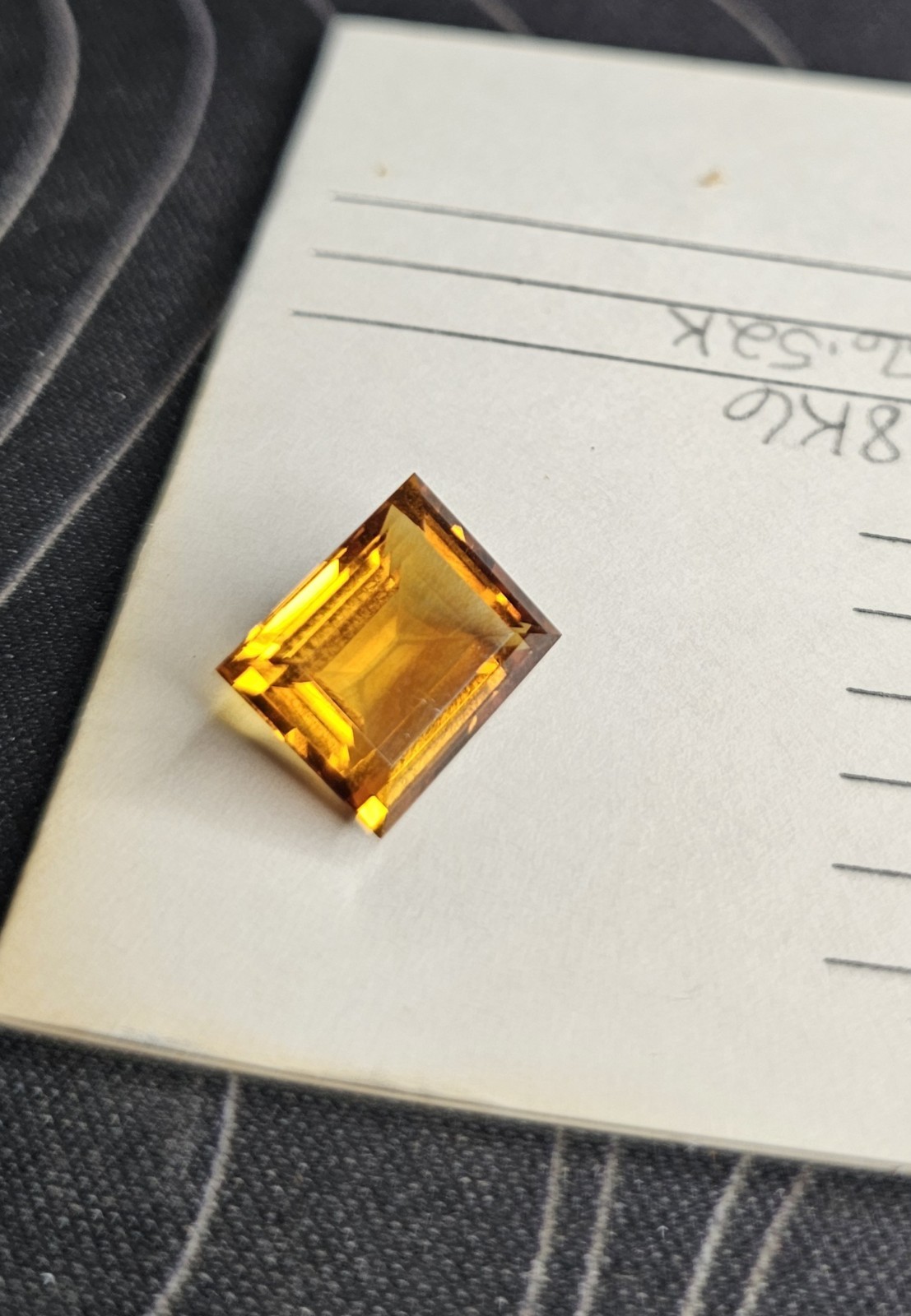 5.59 ct Cushion Cut Brilliant Citrine
