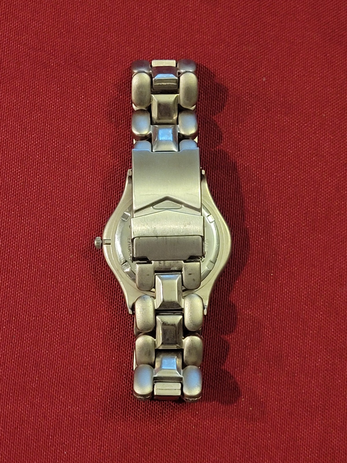 Trademark Twelve Quartz Collection Mens Silver-toned Wristwatch
