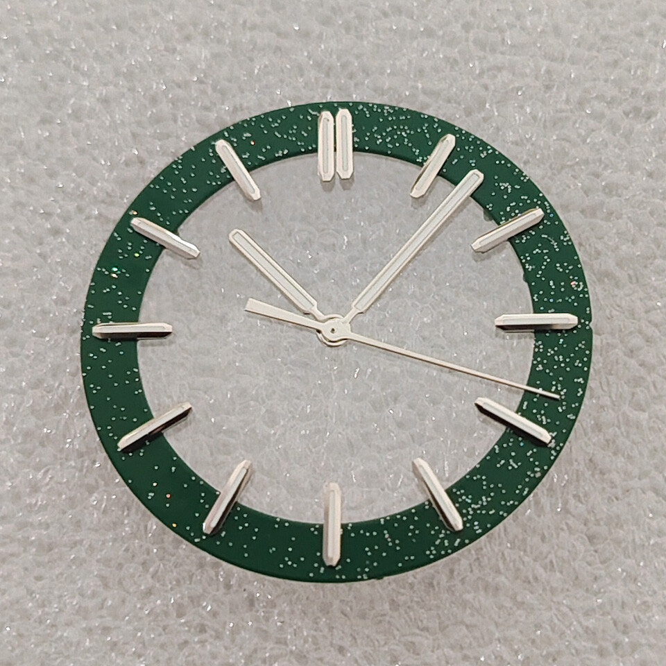 Watch Dial Transparent Skeletonized Star Dial 31.8mm + Hand for NH35/70 Movement