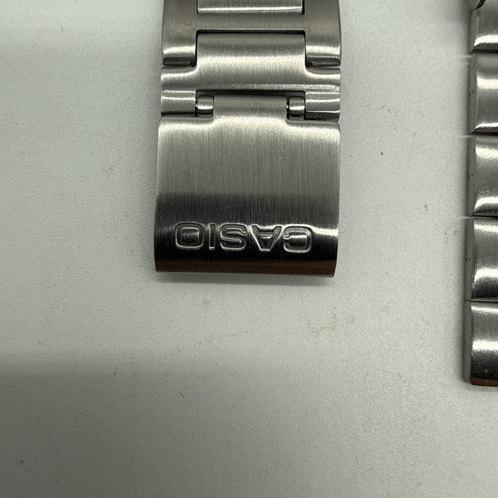 Casio OEM A158 A164 A168 Original Bracelet Stainless Steel Replacement Band NEW