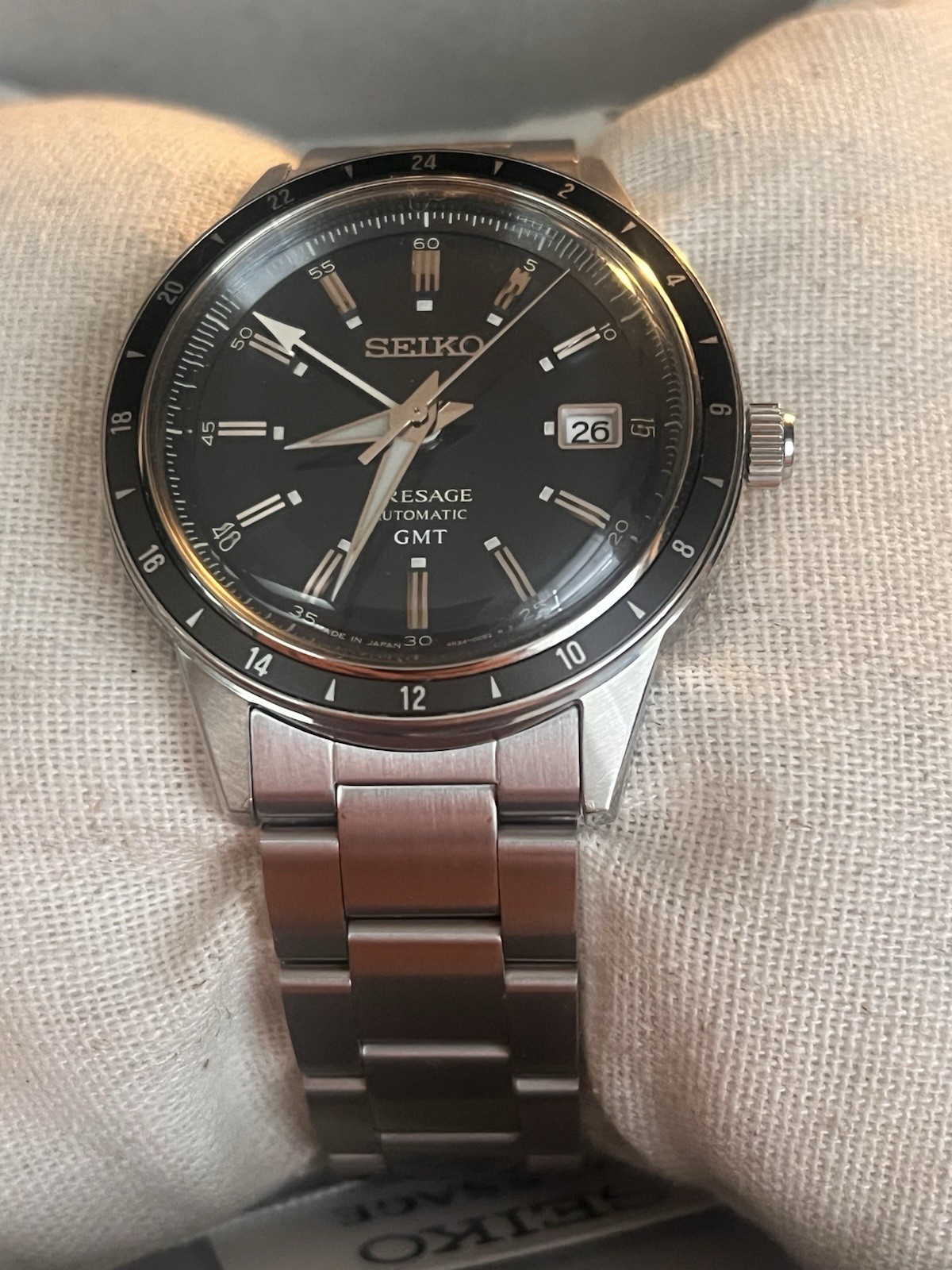 Seiko Presage Automatic GMT SSK009
