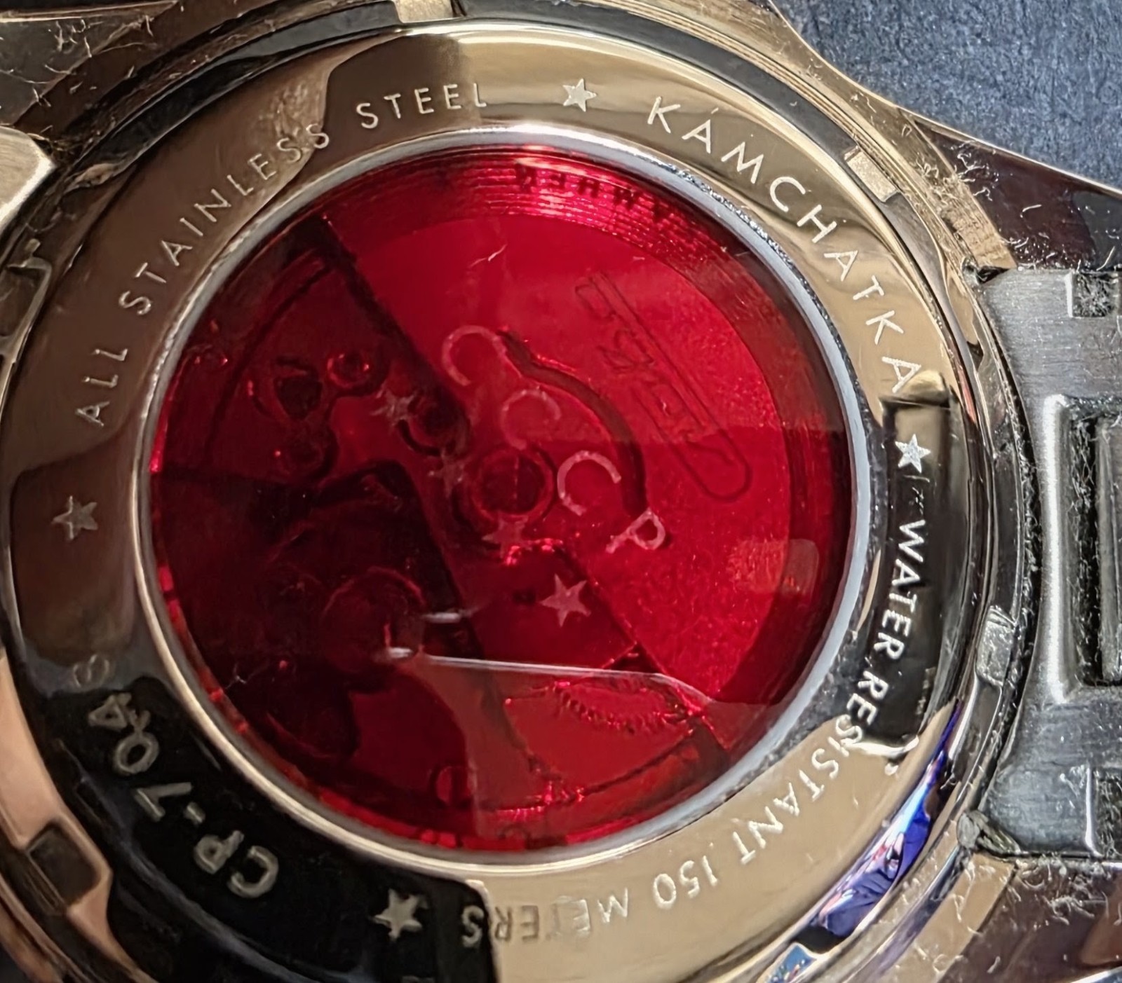 CCCP Kamchatka Cp-7048-66 Diver Blue Bezel Black dial WR150 Automatic