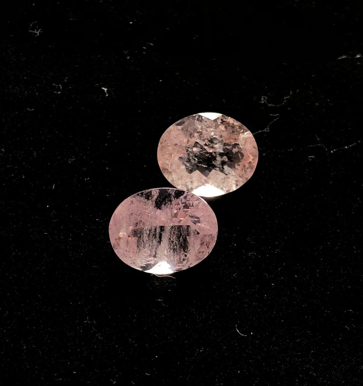 6.80Carat 100% Natural Pink Morganite Oval Faceted Gemstone 9x11x6mm From Africa