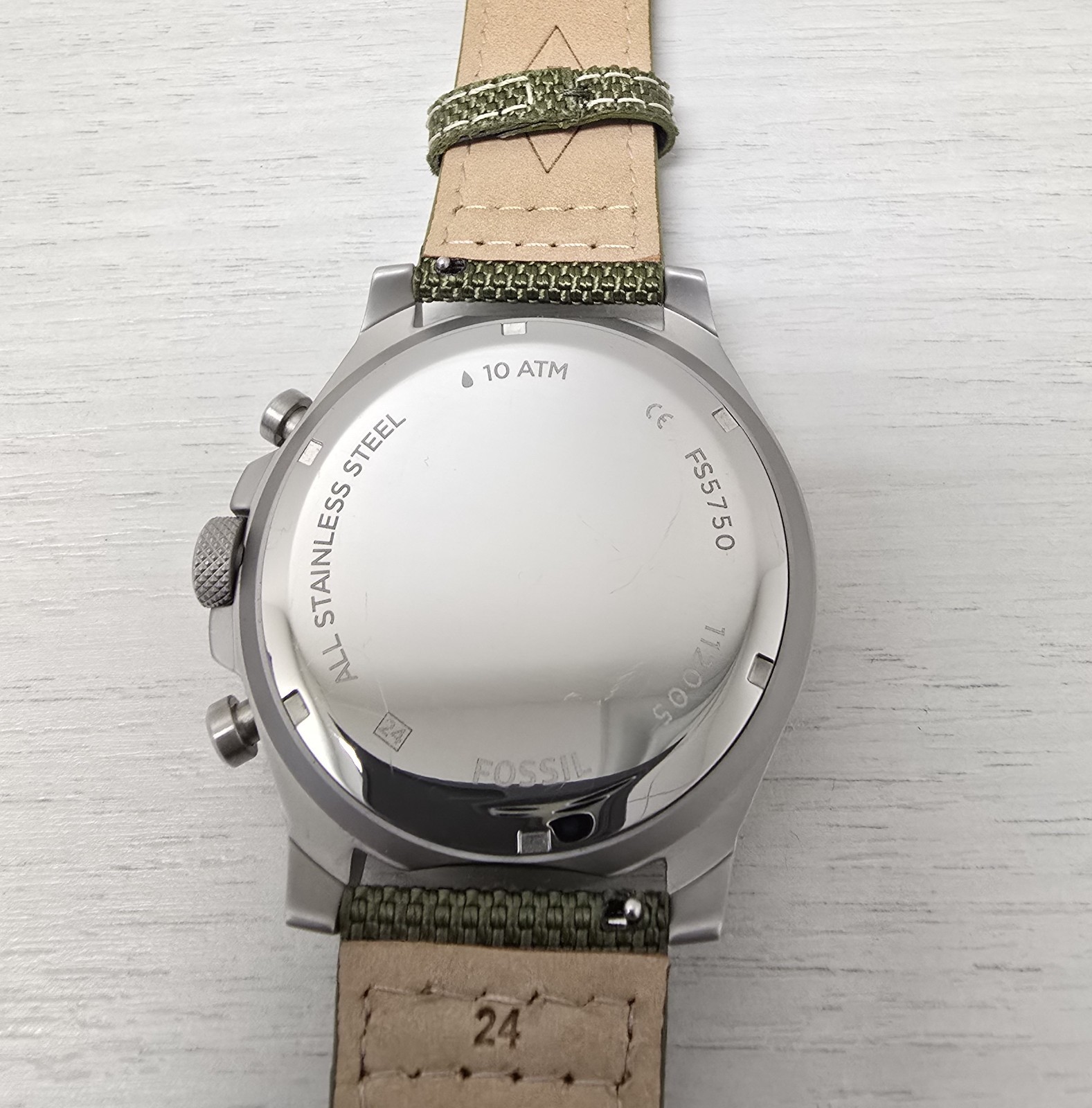 Fossil Latitude Chronograph watch FS5750(Pilot Style) 50-55mm