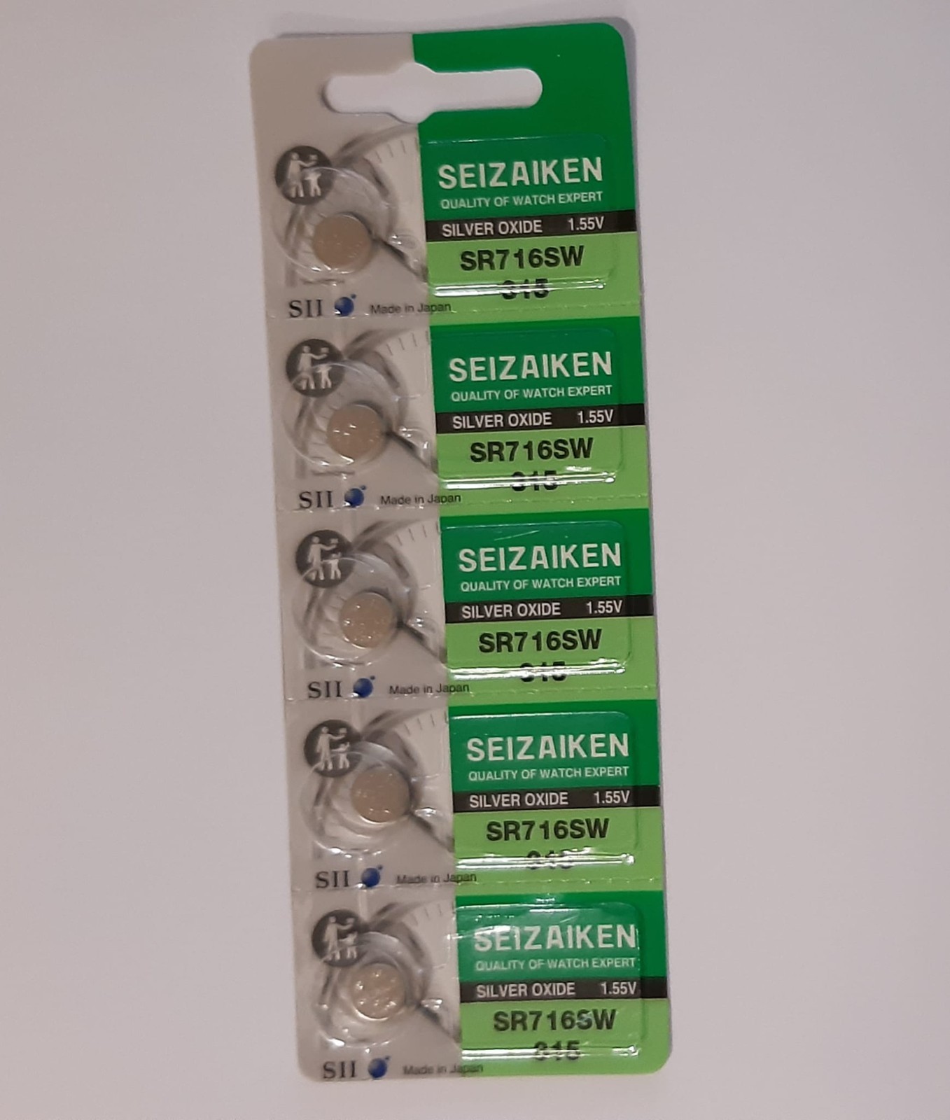 SR716SW Watch Battery Seizaiken 315 1.55v x 5