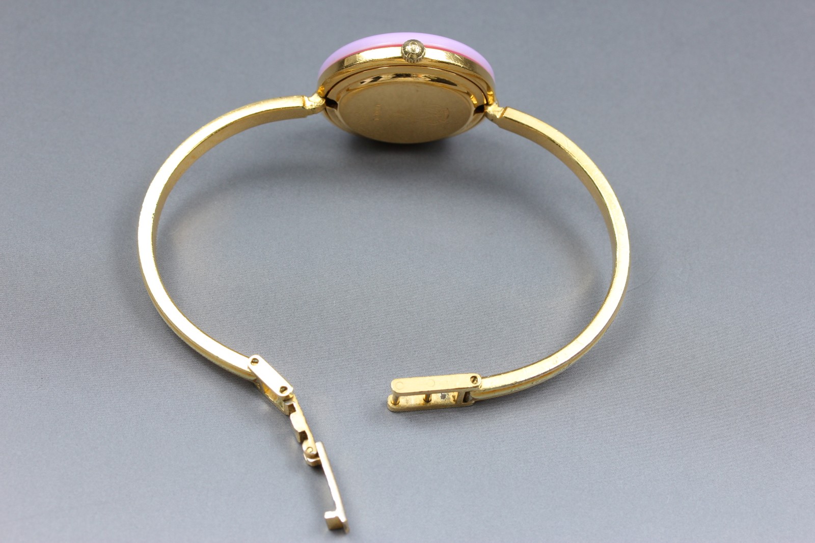 [Near MINT] Gucci Change Bezel 1100-L Gold White Dial 26mm Quartz Women’s Watch