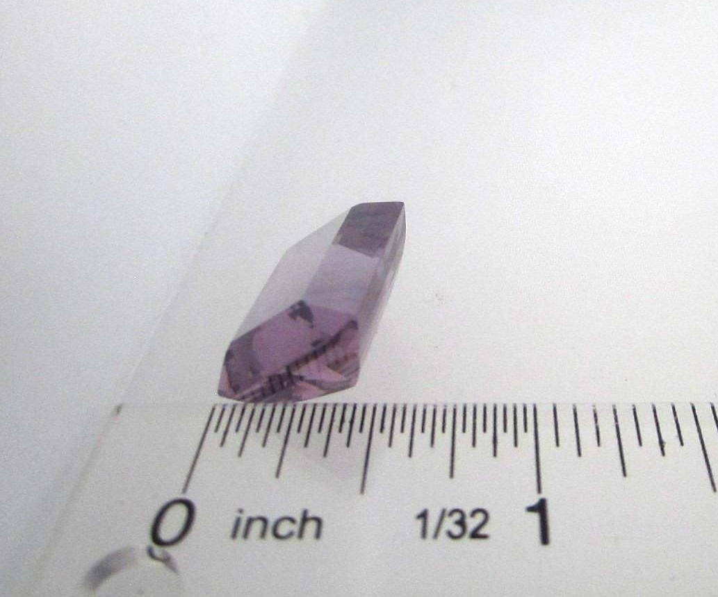 21.4 Carat Amethyst stone Emerald cut 20MM X 15.1MM