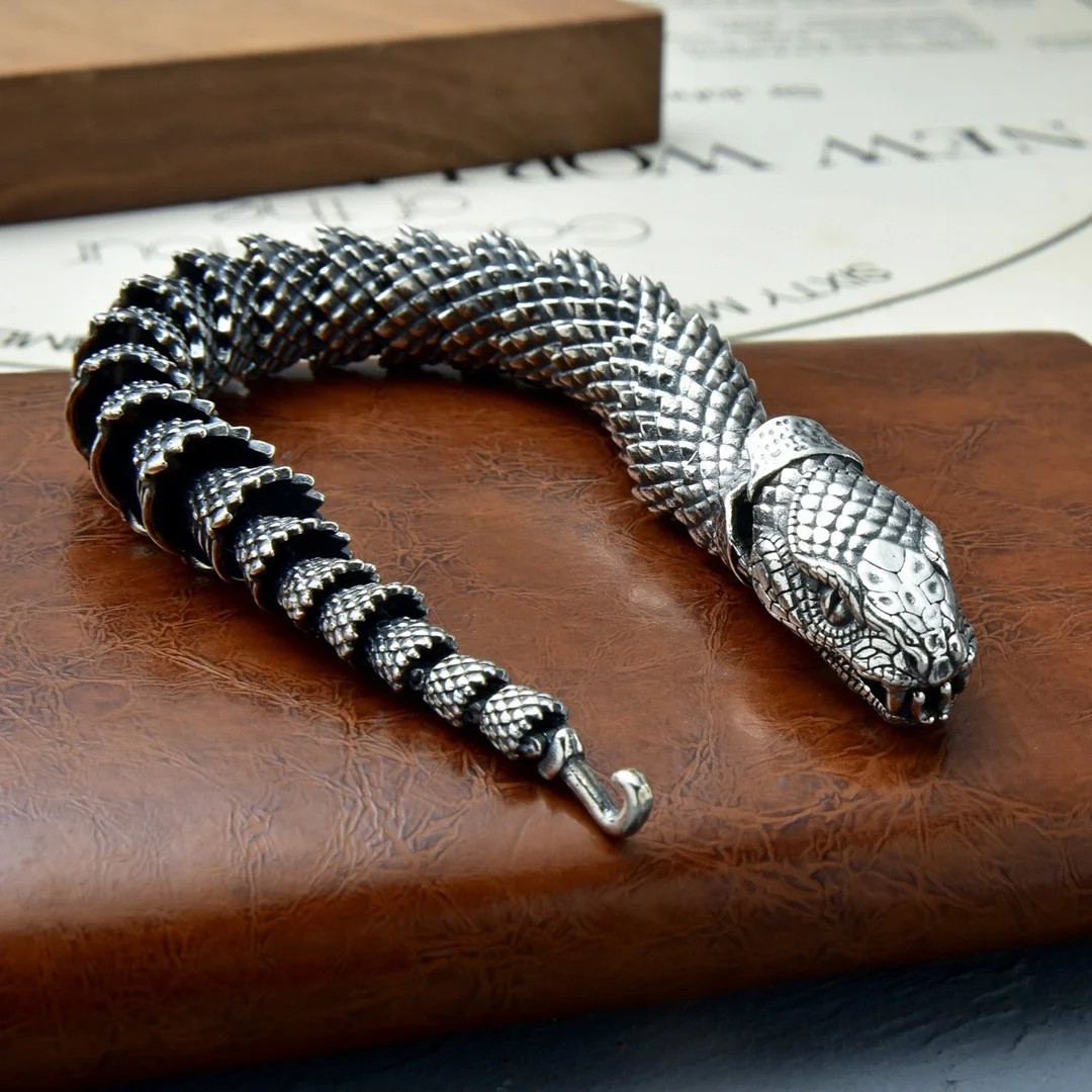 Traditional Tibetan Buddhism Dragon Scales Bracelet Bangle Men Women Lucky Amule