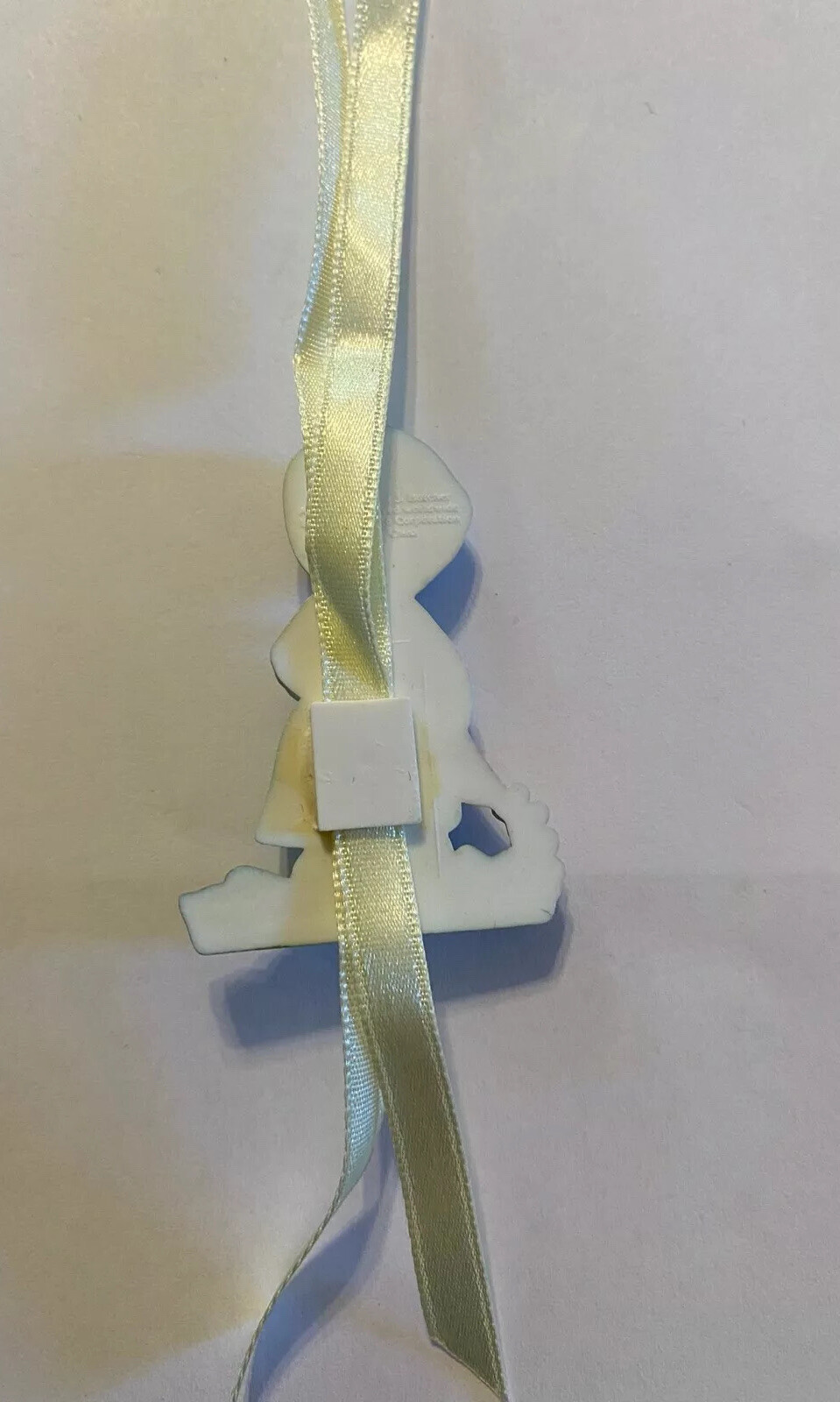 PRECIOUS MOMENTS March Birthday Ribbon Girls Necklace 18 in