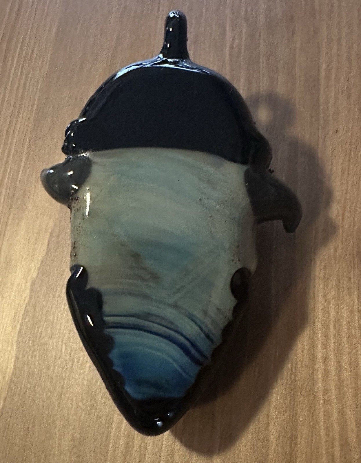 Creep Glass Gas mask Goon Pendant