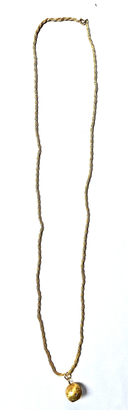 Bucherer Rare, 18K Solid Yellow Gold Pendant Watch Plus 34 Inch 18K Chain