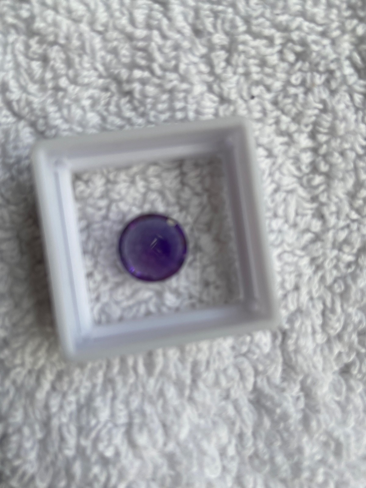 10.2 MM Natural Violet Purple-Ish Amethyst Fancy Faceted Loose Gem