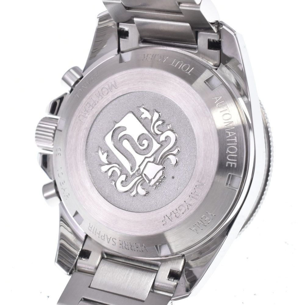 YEMA YNAV22CHEN-AMS Men’s Navy Chronograph Auto Black SS