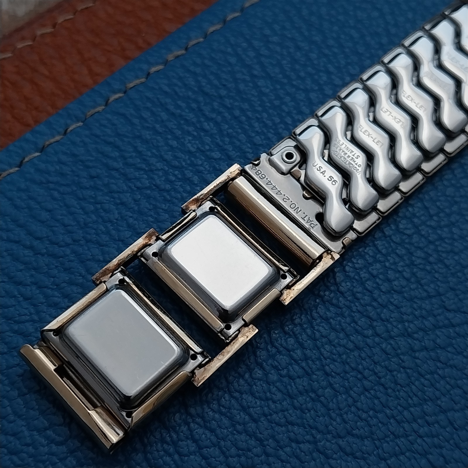 5/8″ 1956 Flex-Let Director Gold-Filled nos Vintage Watch Band