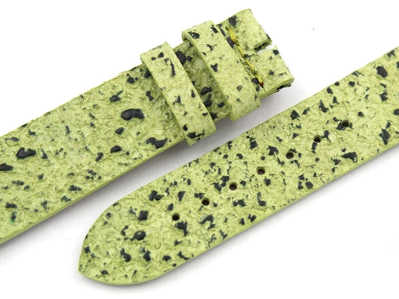 Made Italy Genuine Green Leather Handmade Strap Various Sizes Excellent Quality