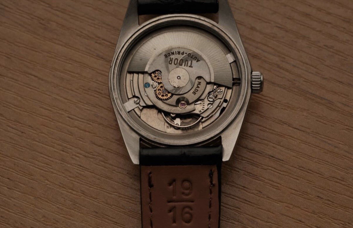 Vintage TUDOR Oyster Prince Ref.7964 Big Rose Automatic White Dial Men’s Watch