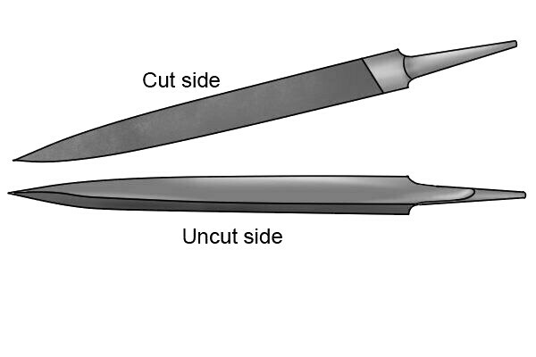 Glardon Vallorbe Barrette Hand File 6″ Cut #2 LP1060 Swiss Precision 33-1014