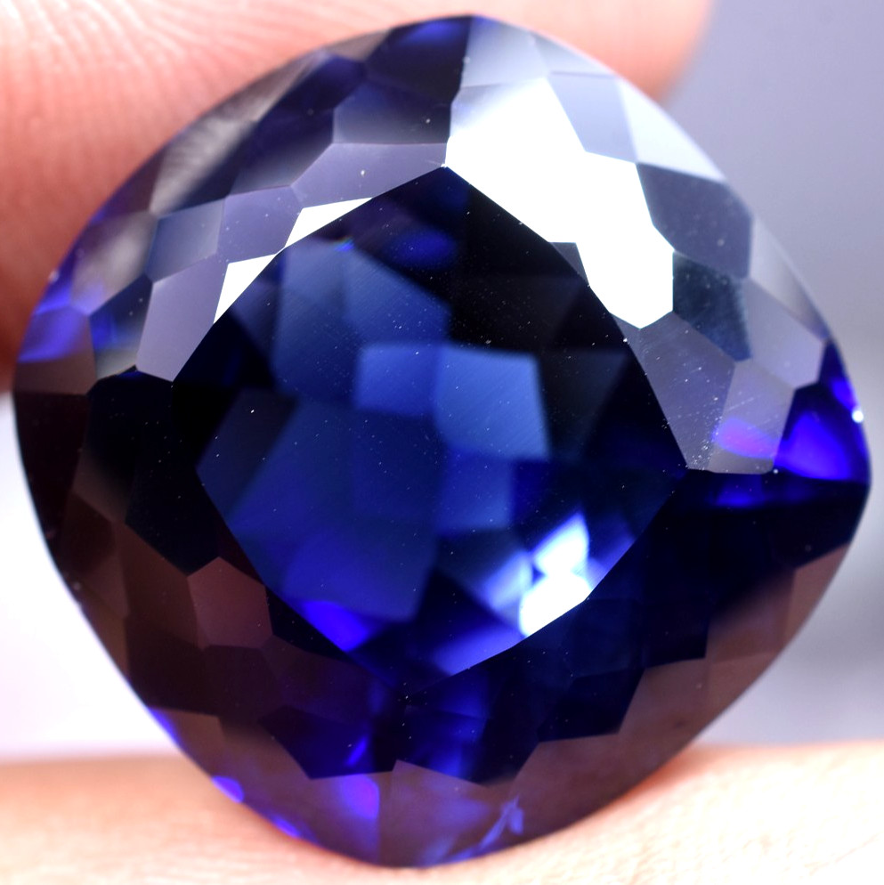 Natural 43.50 Ct Madagascar Royal Blue Sapphire GGL Certified Loose Gemstone