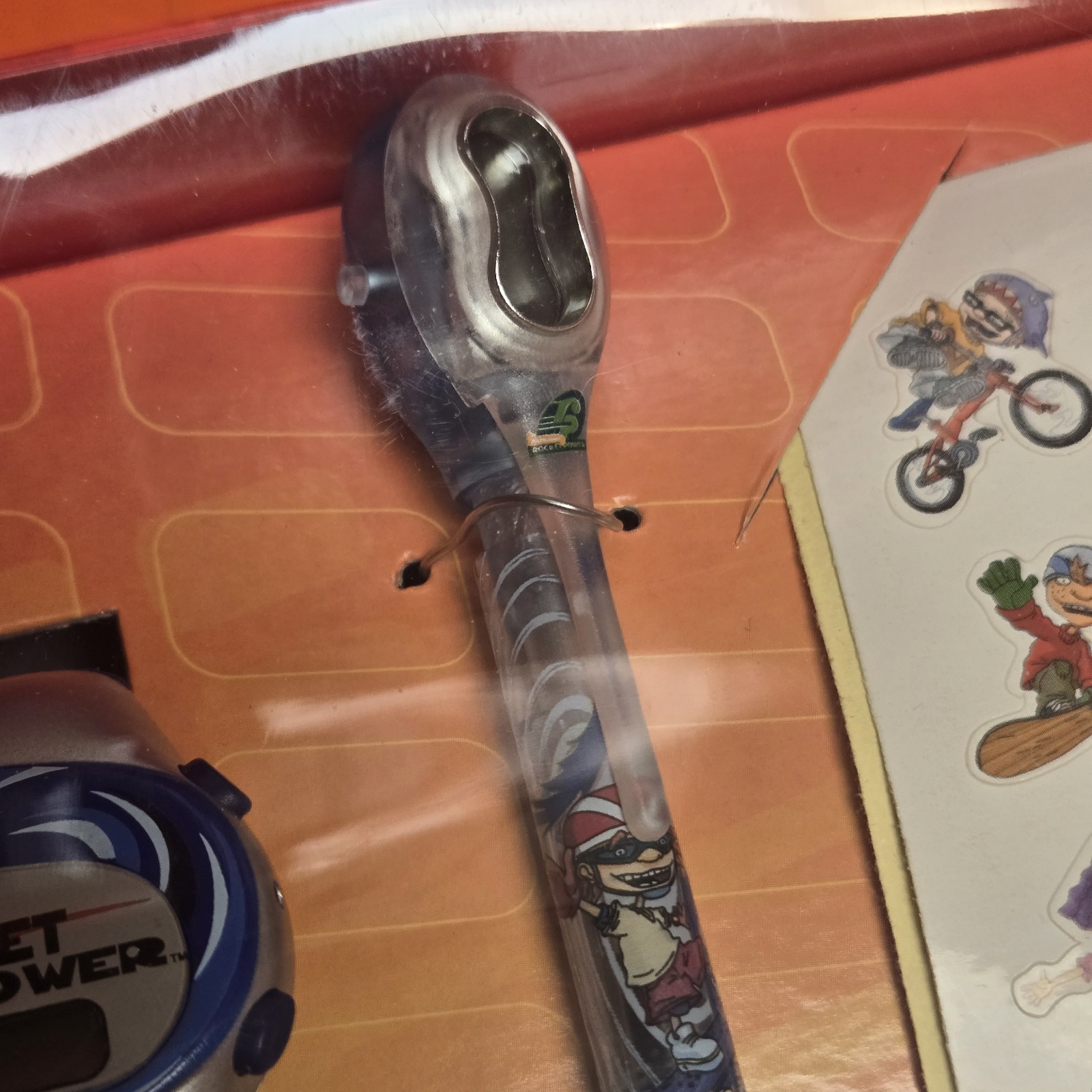 Nickelodeon ROCKET POWER Digital Watch Gift Set Vintage NEW 2001 Y2K
