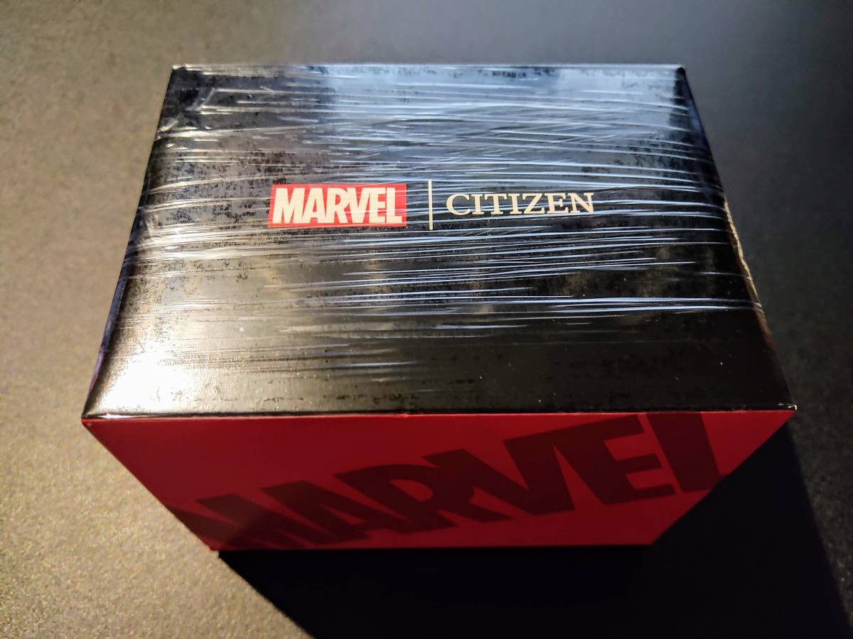 Citizen Marvel Collaboration Eco Drive Watch CA0429 53W Spider Man Model New Uno