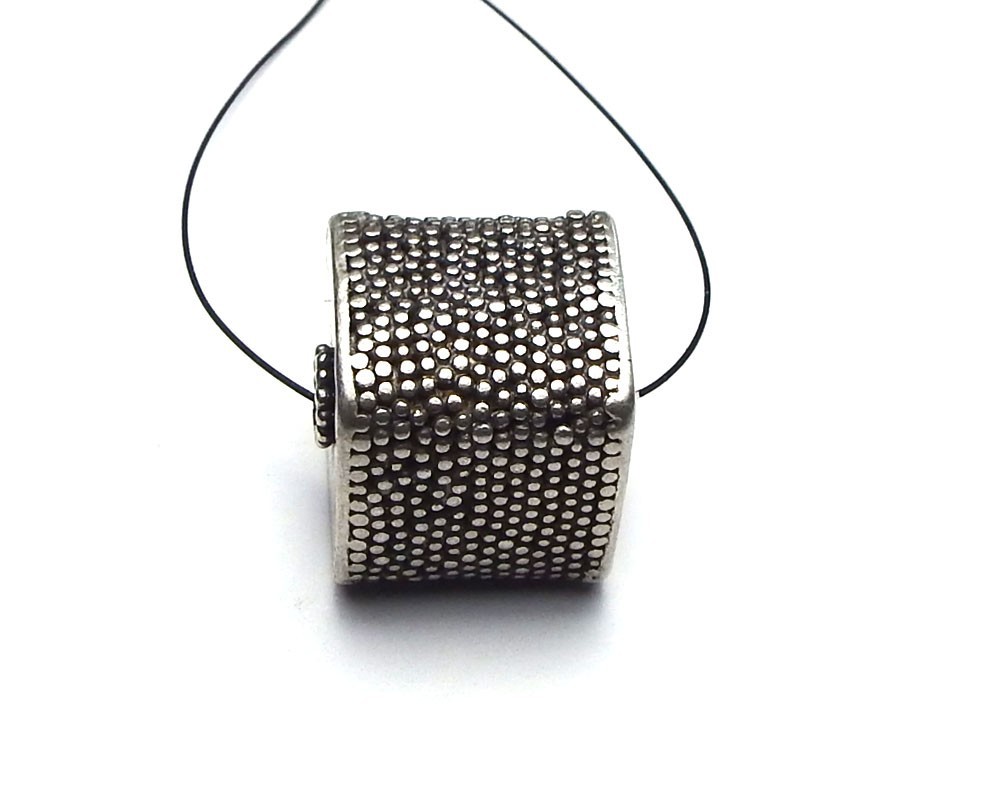 Bali STERLING SILVER Focal Bead Handmade BIG Indonesia – CHOOSE STYLE