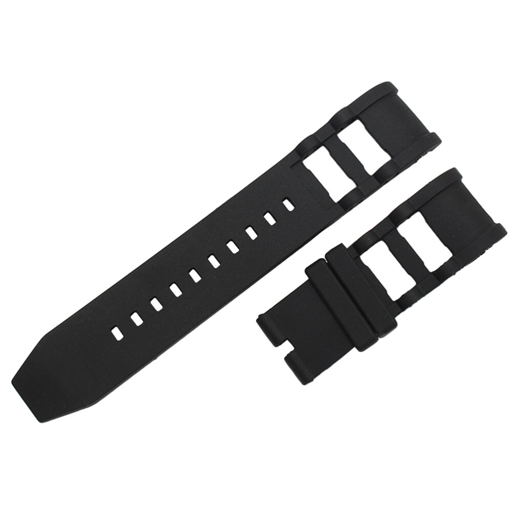Smart Bracelet Strap Smart Watch Waterproof for Invicta (Black without Buckle)