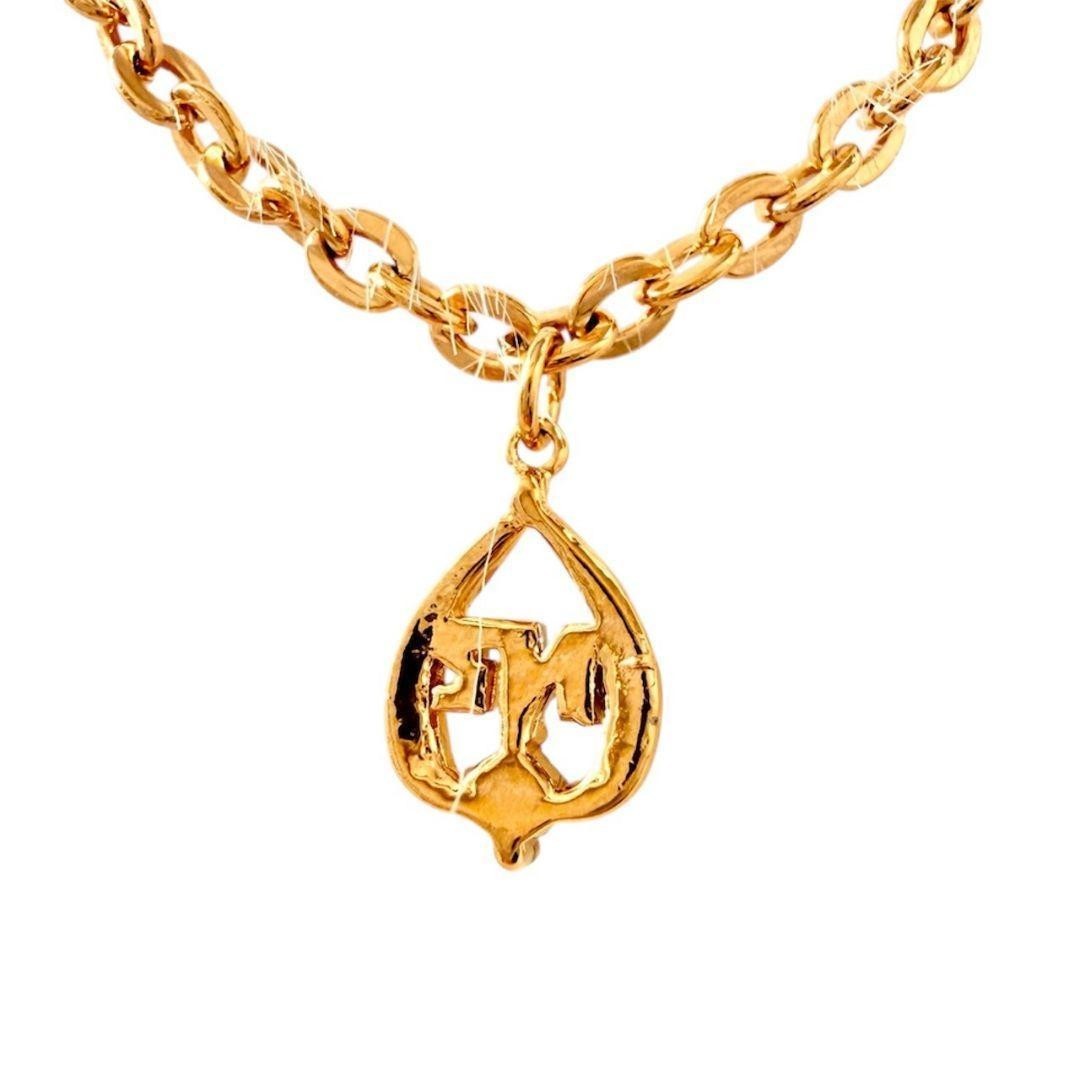 NINA RICCI Gold Tone Bracelet Dainty Chain Charm Minimalist Women Gift