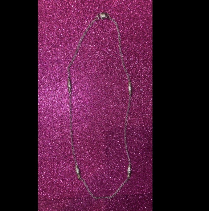 Gabriel & Co 925 Sterling Silver – 18K White Gold Necklace
