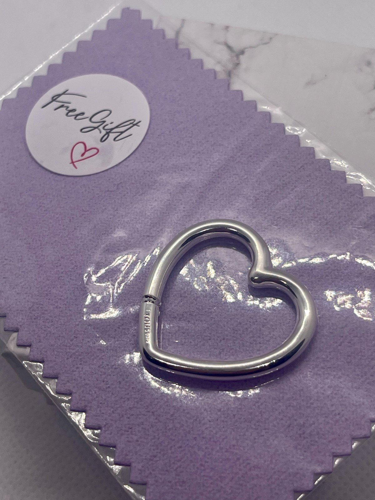 Brand New S925 Tous Silver Heart Ring 3.85 cm SKU: 1002762000