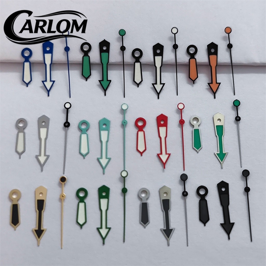 High Quality Watch Hands Fit NH35 NH36 NH38 NH39 NH70 Movement Green Luminous
