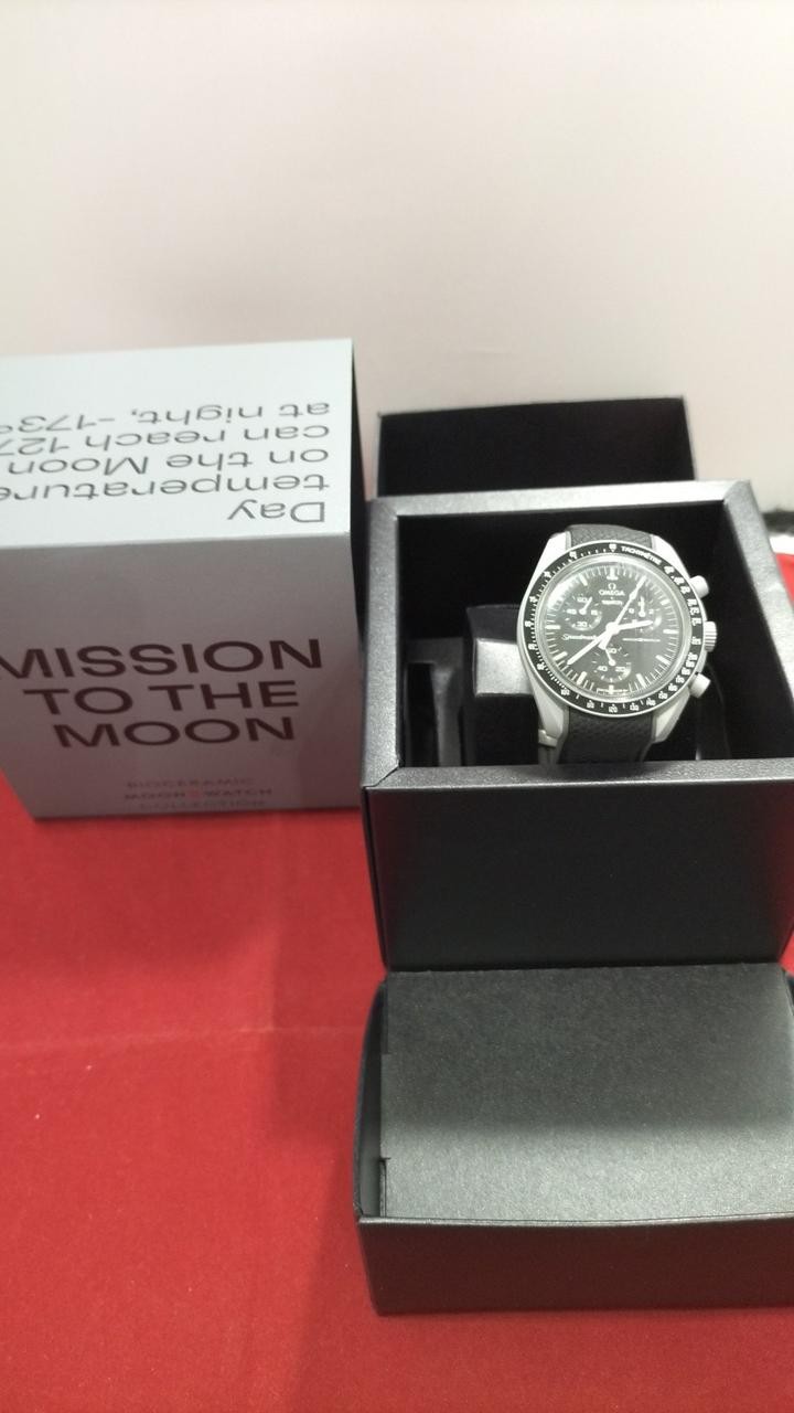 Omega x Swatch MoonSwatch Mission to the Moon SO33M100 Gray Quartz Japan